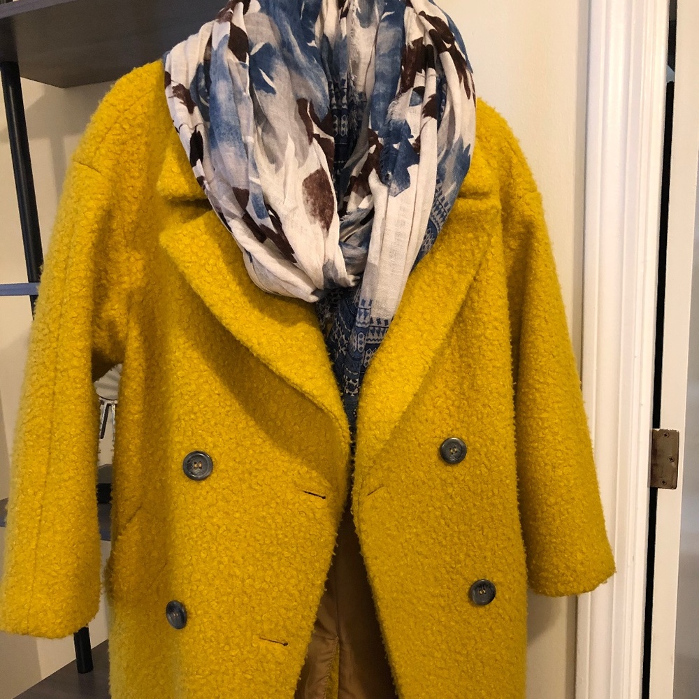 Oversized pea coat